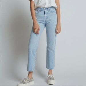 Levi’s Ribcage Straight Ankle Premium Denim Loose Your Marbles Jeans 26